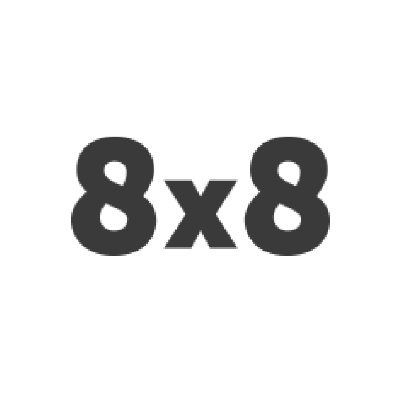 8x8 icon